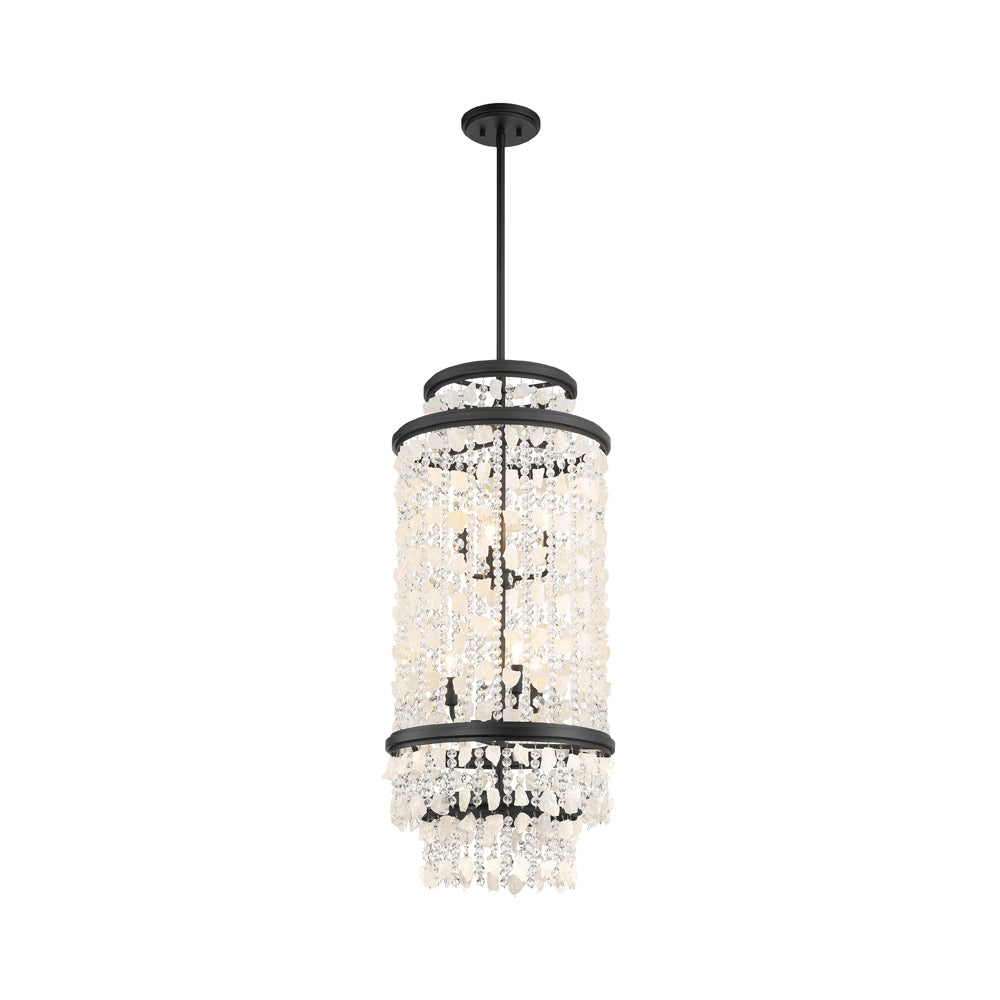 Shimmering Elegance Pendant Light in Detail.
