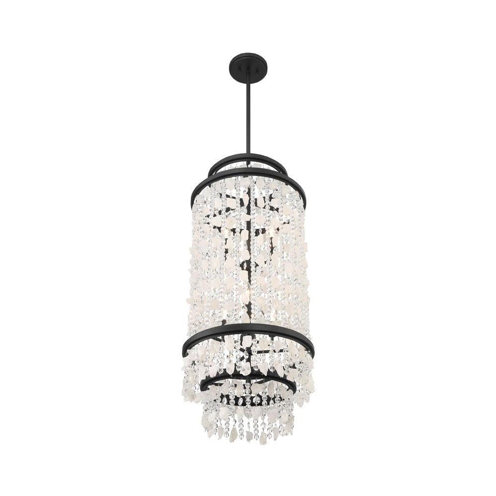 Shimmering Elegance Pendant Light in Detail.