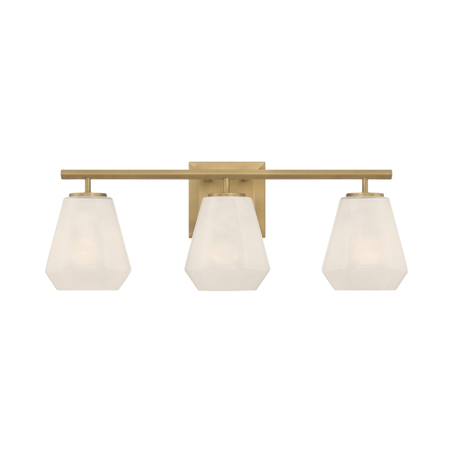 Siena Bath Vanity Light in Legacy Brass (3-Light).