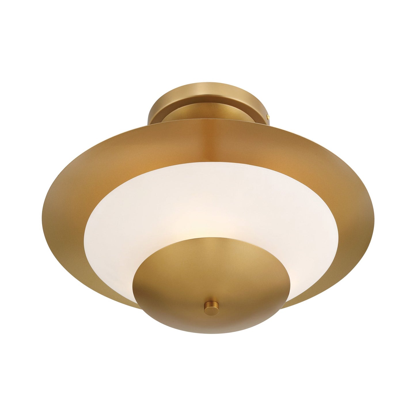 Solara Semi Flush Mount Ceiling Light in Detail.