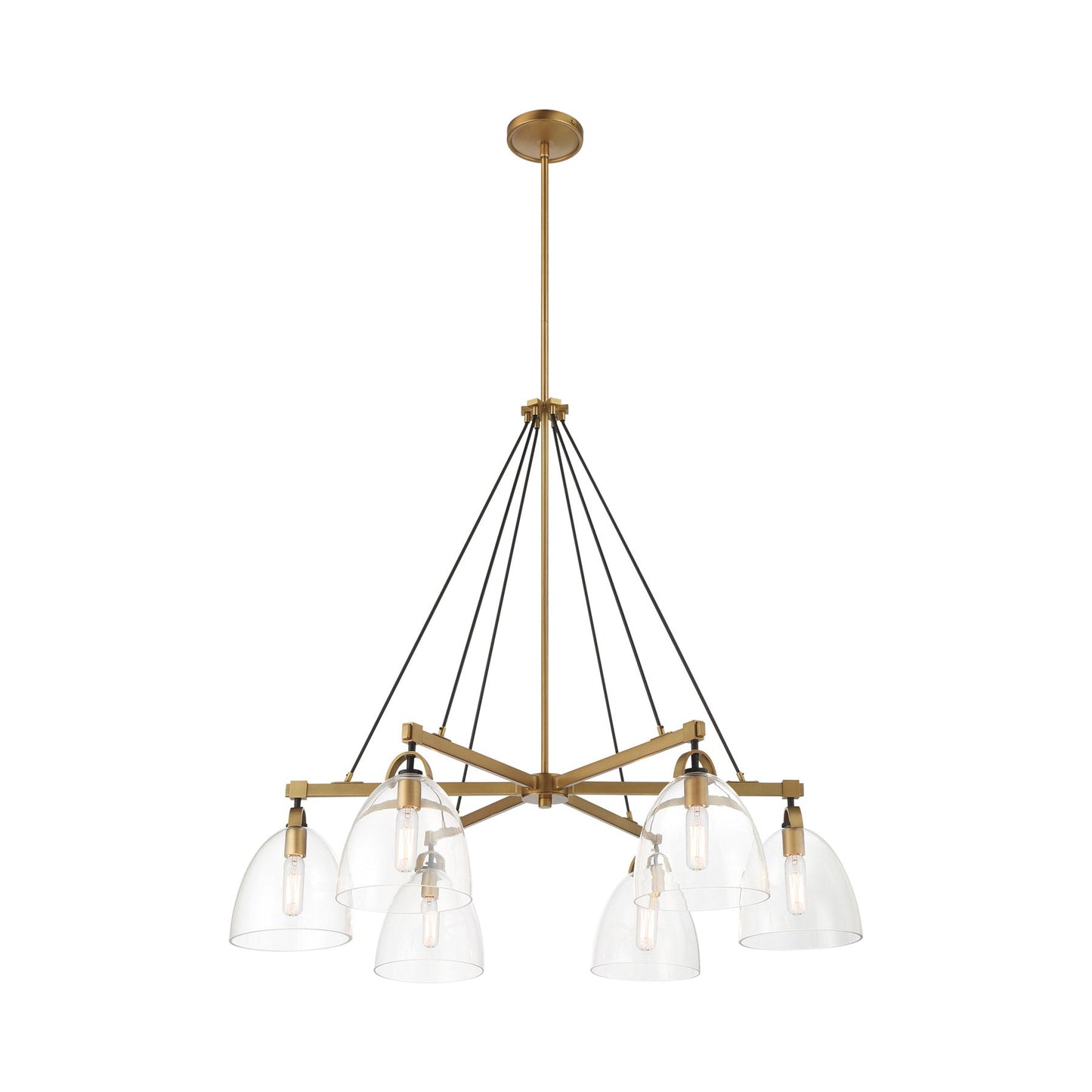 Sommersby Chandelier in Detail.