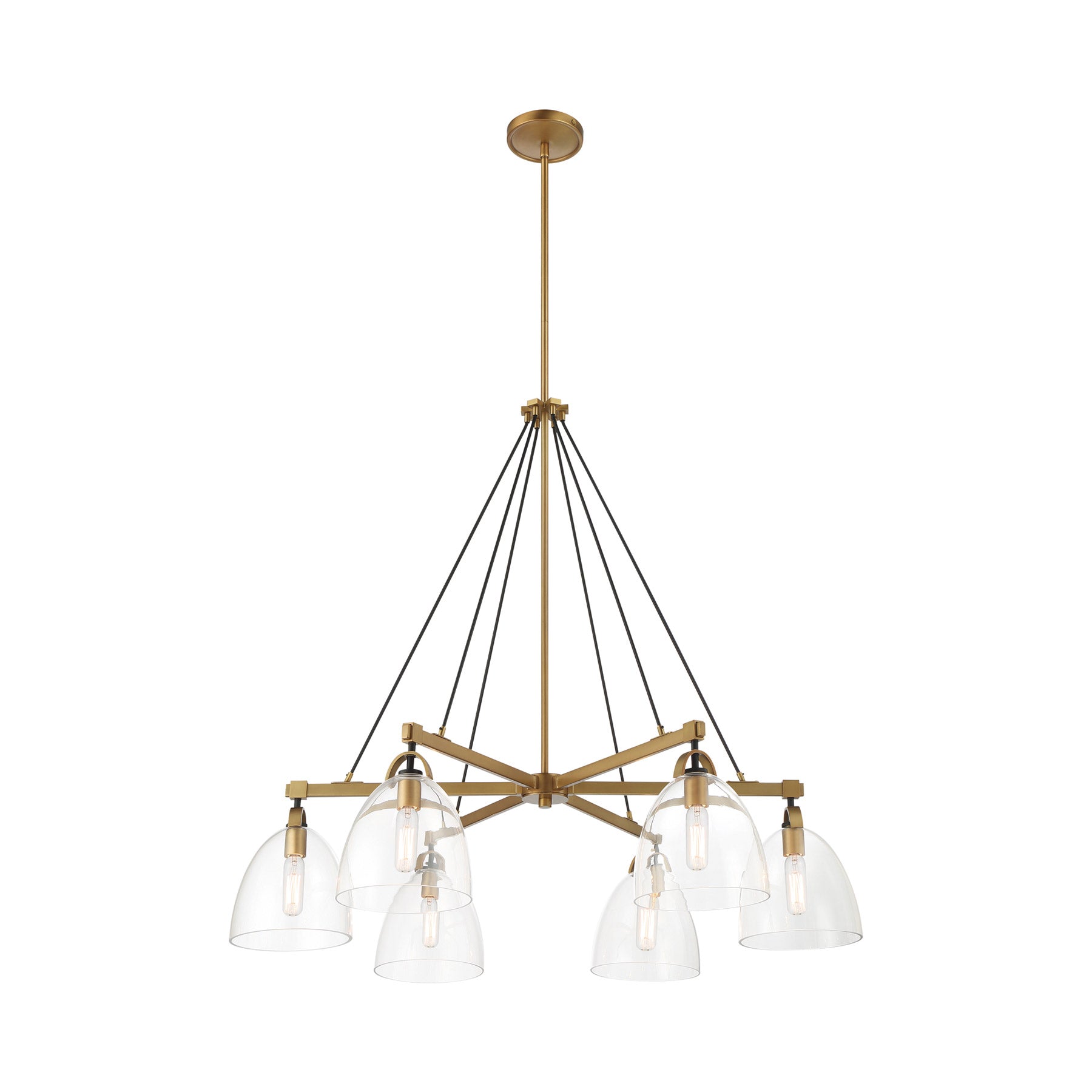 Sommersby Chandelier in Detail.