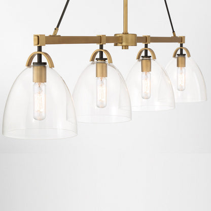 Sommersby Linear Pendant Light in Detail.