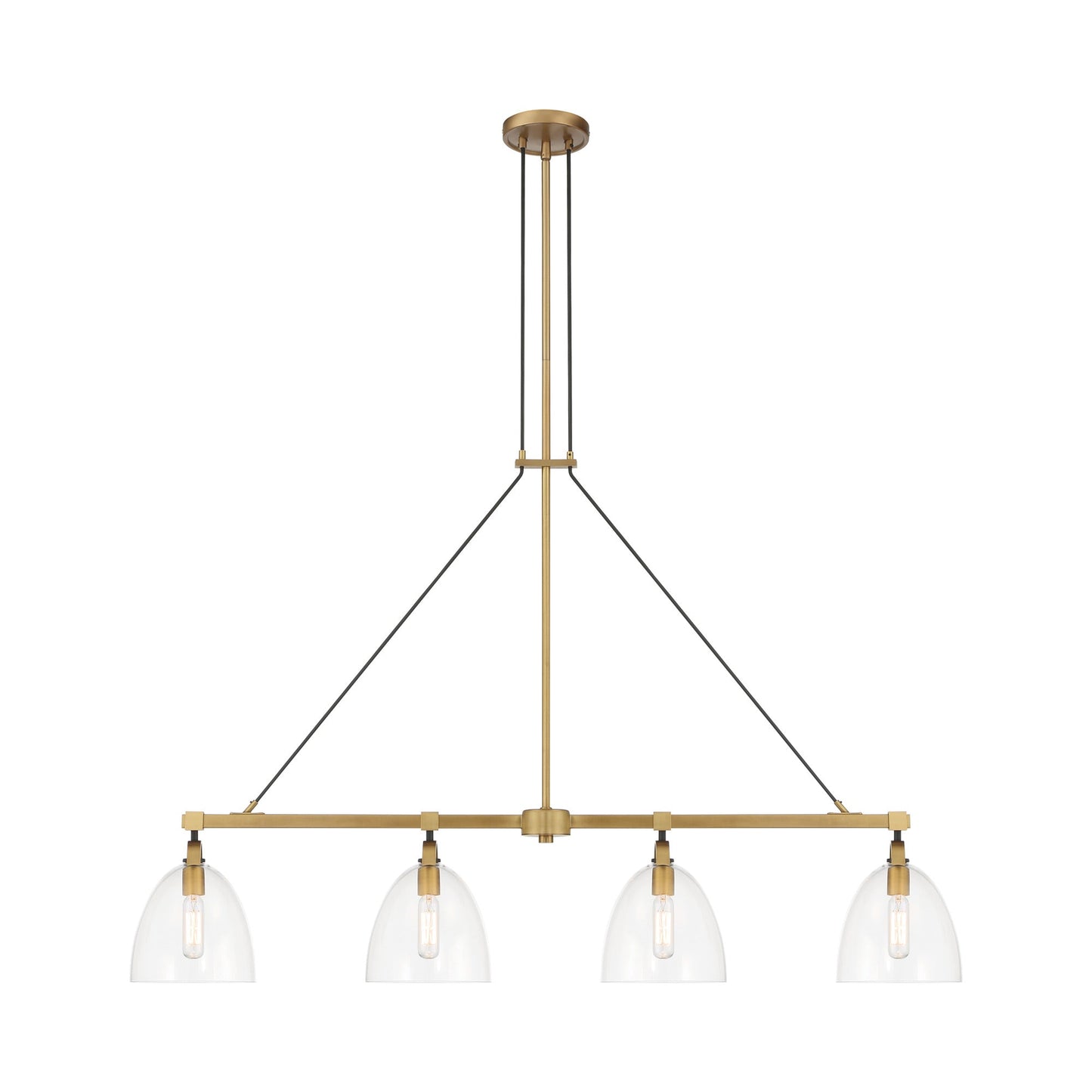 Sommersby Linear Pendant Light in Detail.