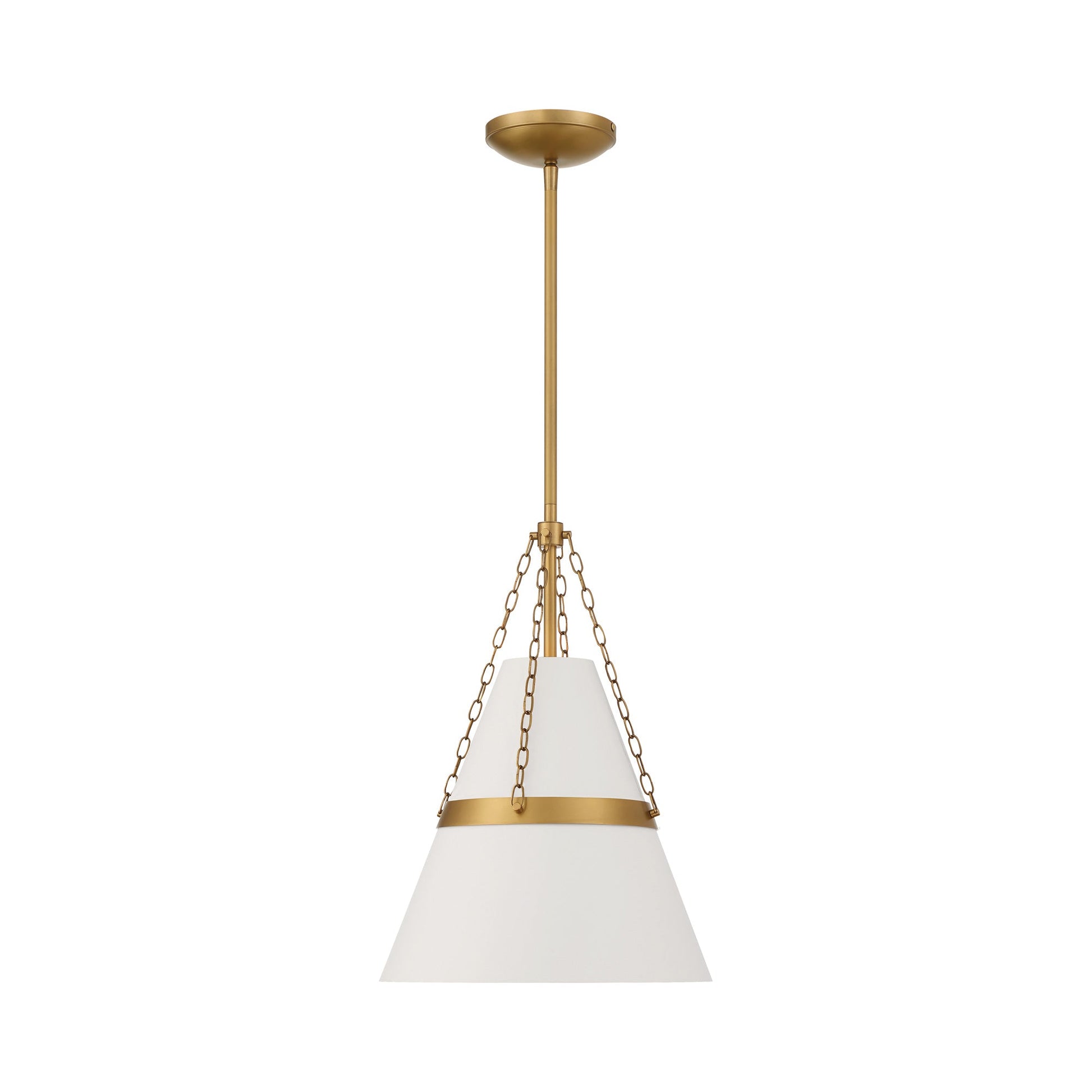 Springfield Pendant Light in Off White Cream.