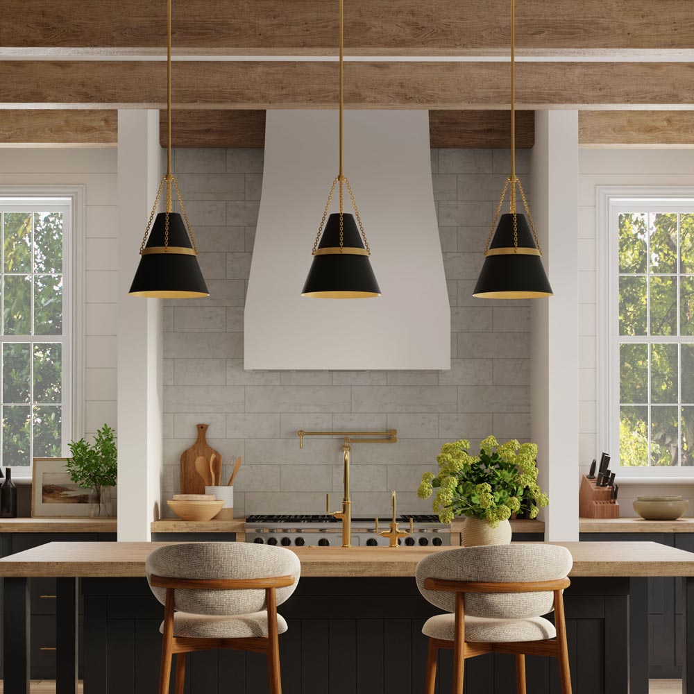 Springfield Pendant Light in kitchen.