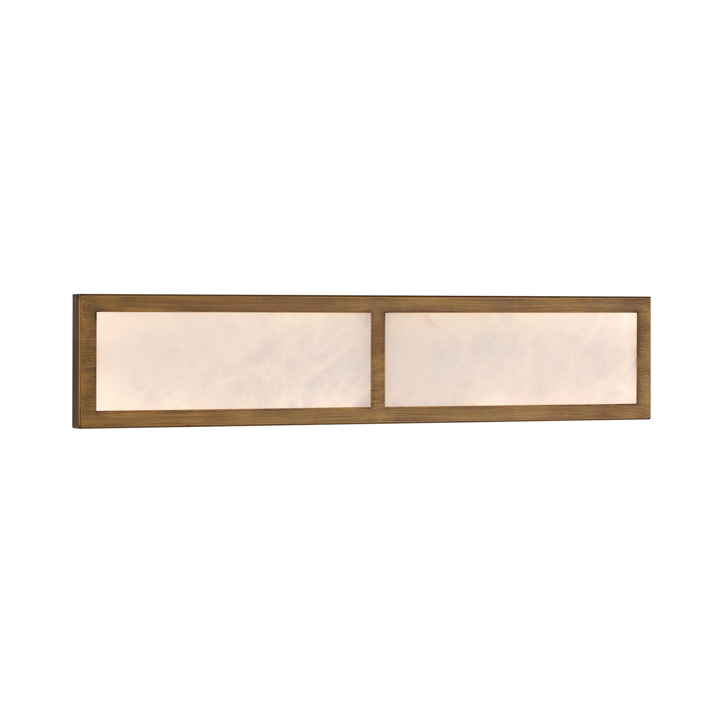 Stiles LED Bath Vanity Light in Ashen Gold (24-Inch).