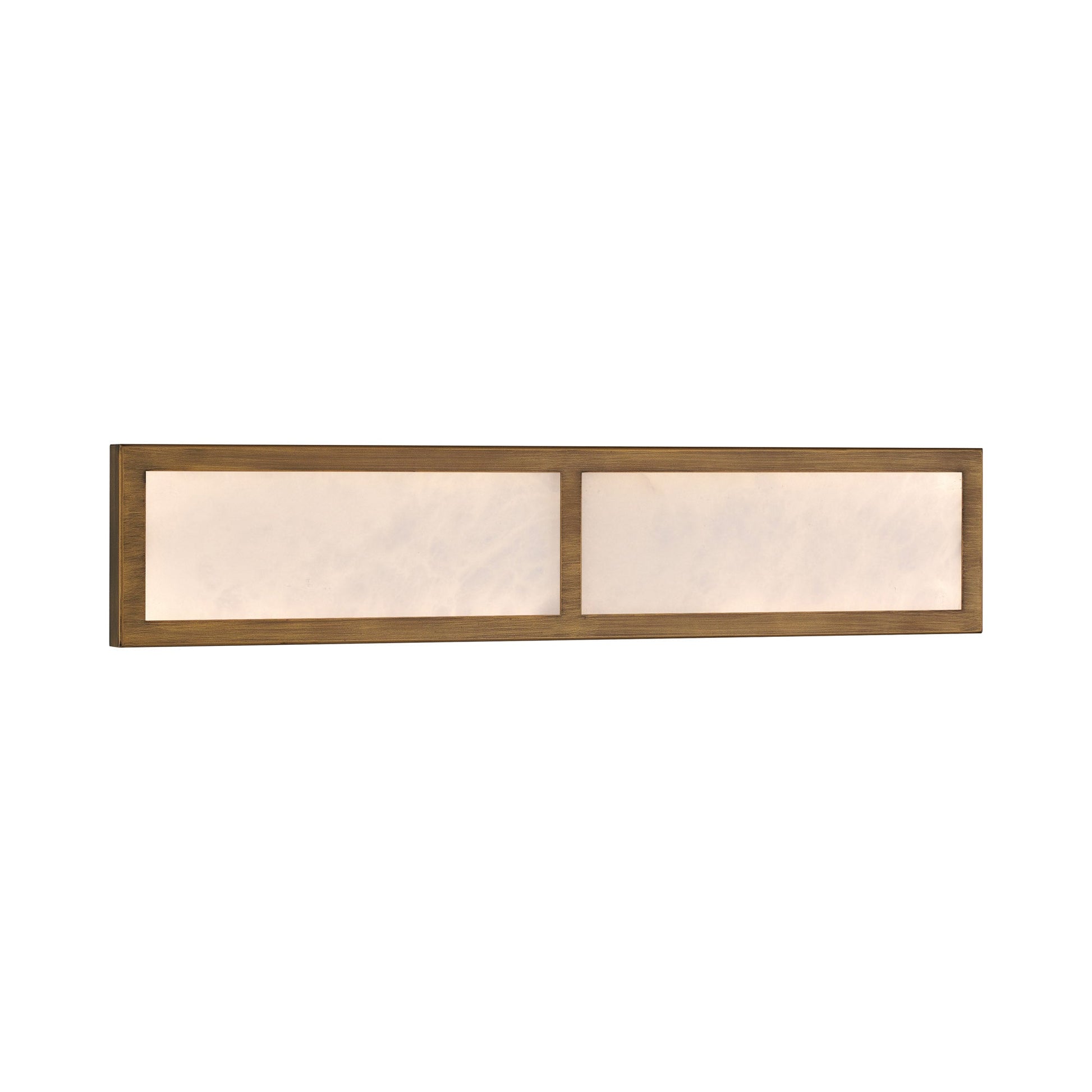 Stiles LED Bath Vanity Light in Ashen Gold (24-Inch).