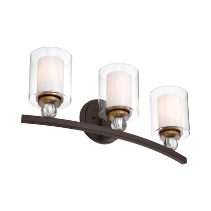 Studio 5 Bath Vanity Light in Detail.