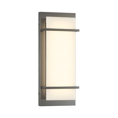 Tarnos LED Wall Light in Gun Metal (16-Inch).