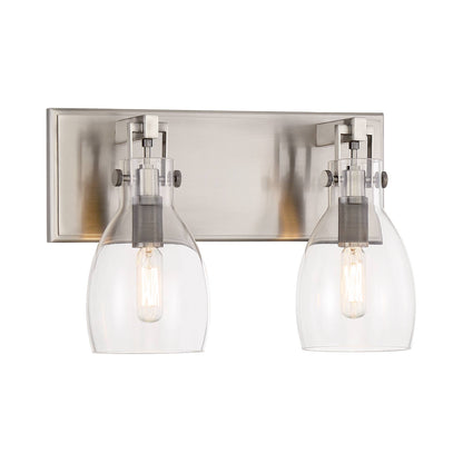 Tiberia Bath Vanity Light in Plated Pewter (2-Light).