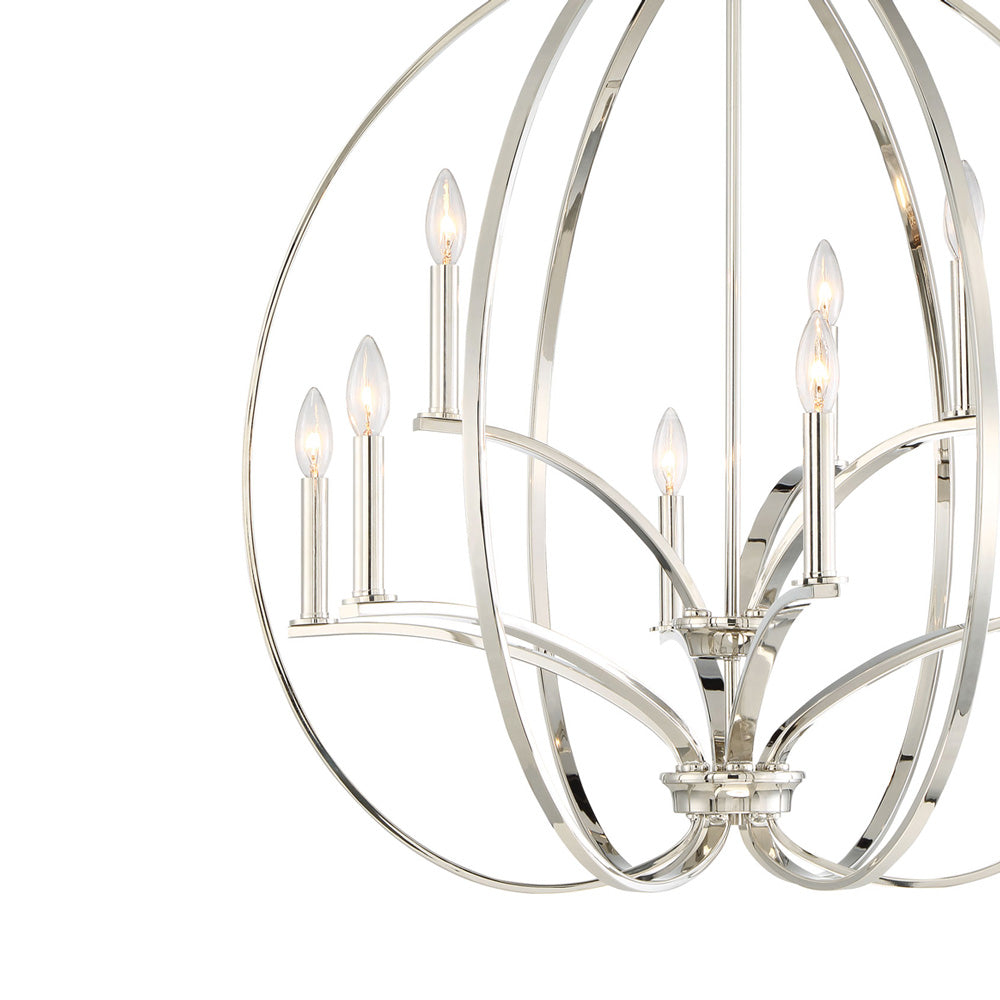 Tilbury Chandelier in Detail.