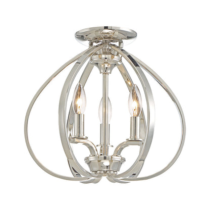Tilbury Semi Flush Mount Ceiling Light.