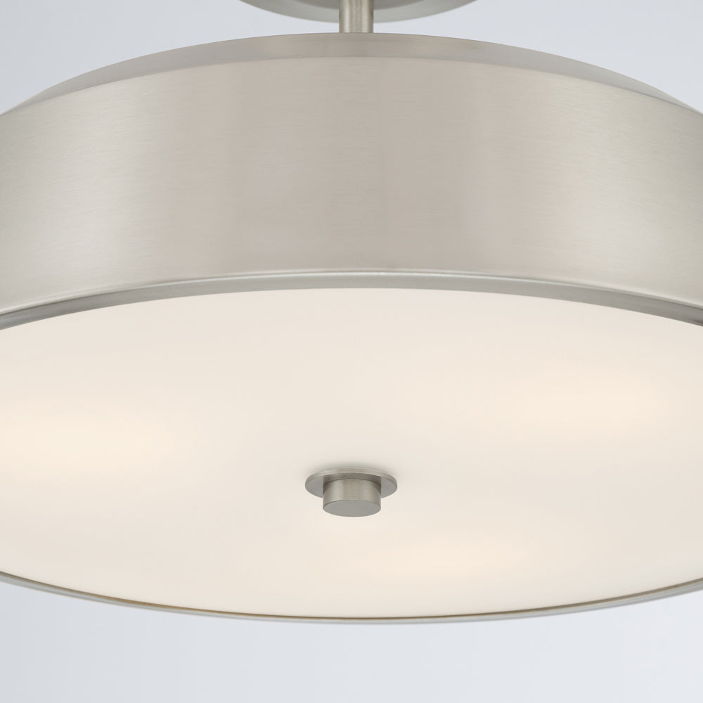 Trellwyn Semi Flush Mount Ceiling Light in Detail.