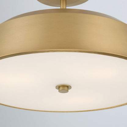 Trellwyn Semi Flush Mount Ceiling Light in Detail.