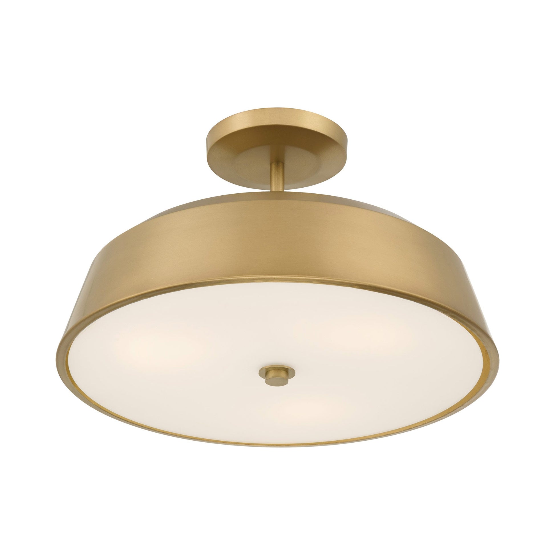 Trellwyn Semi Flush Mount Ceiling Light in Detail.