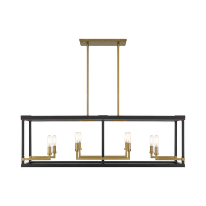 Union Estates Linear Pendant Light in Detail.