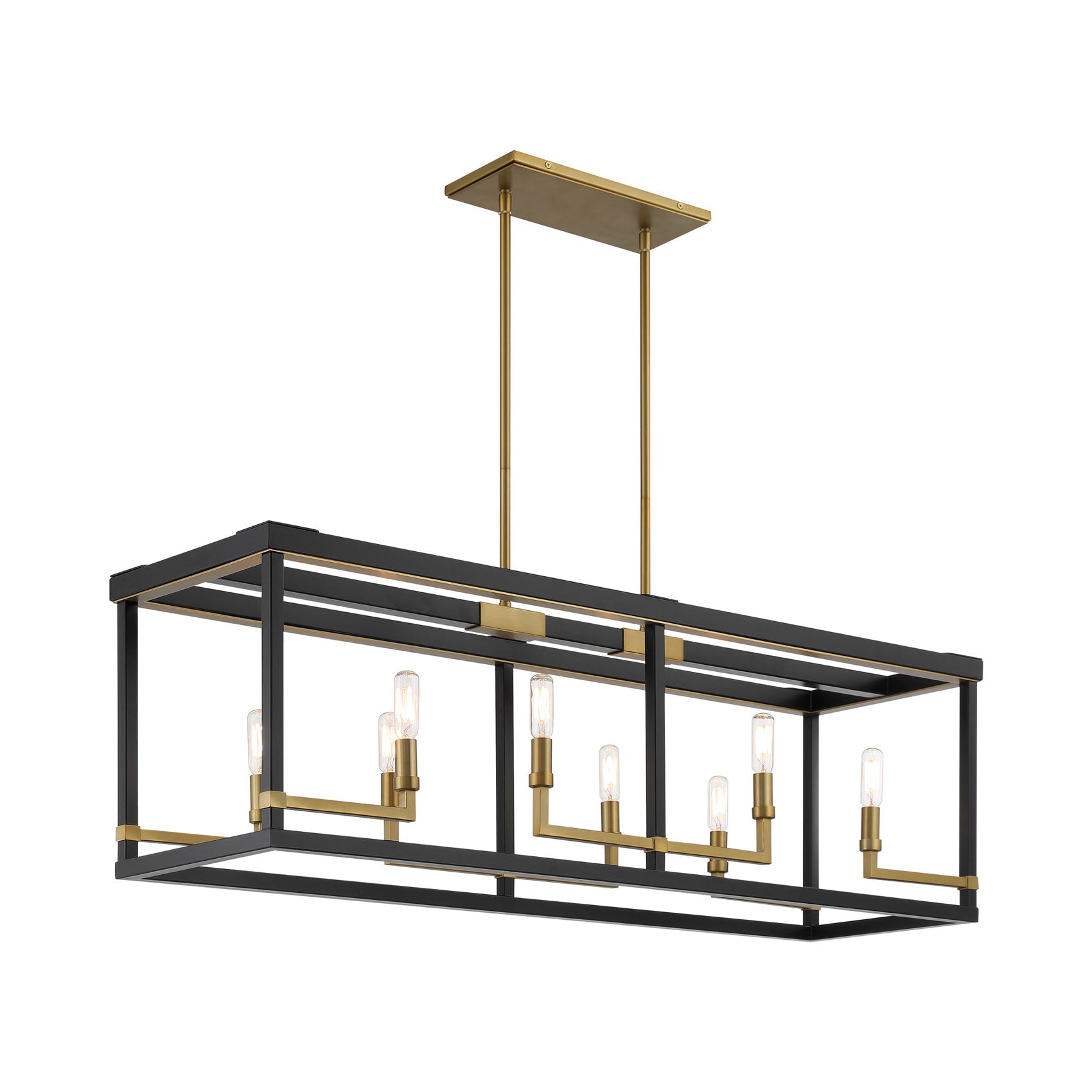 Union Estates Linear Pendant Light in Detail.