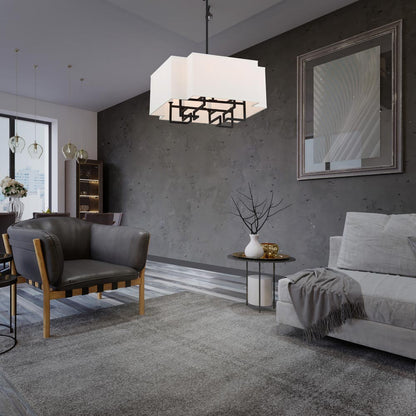 Upham Estates Pendant Light in living room.