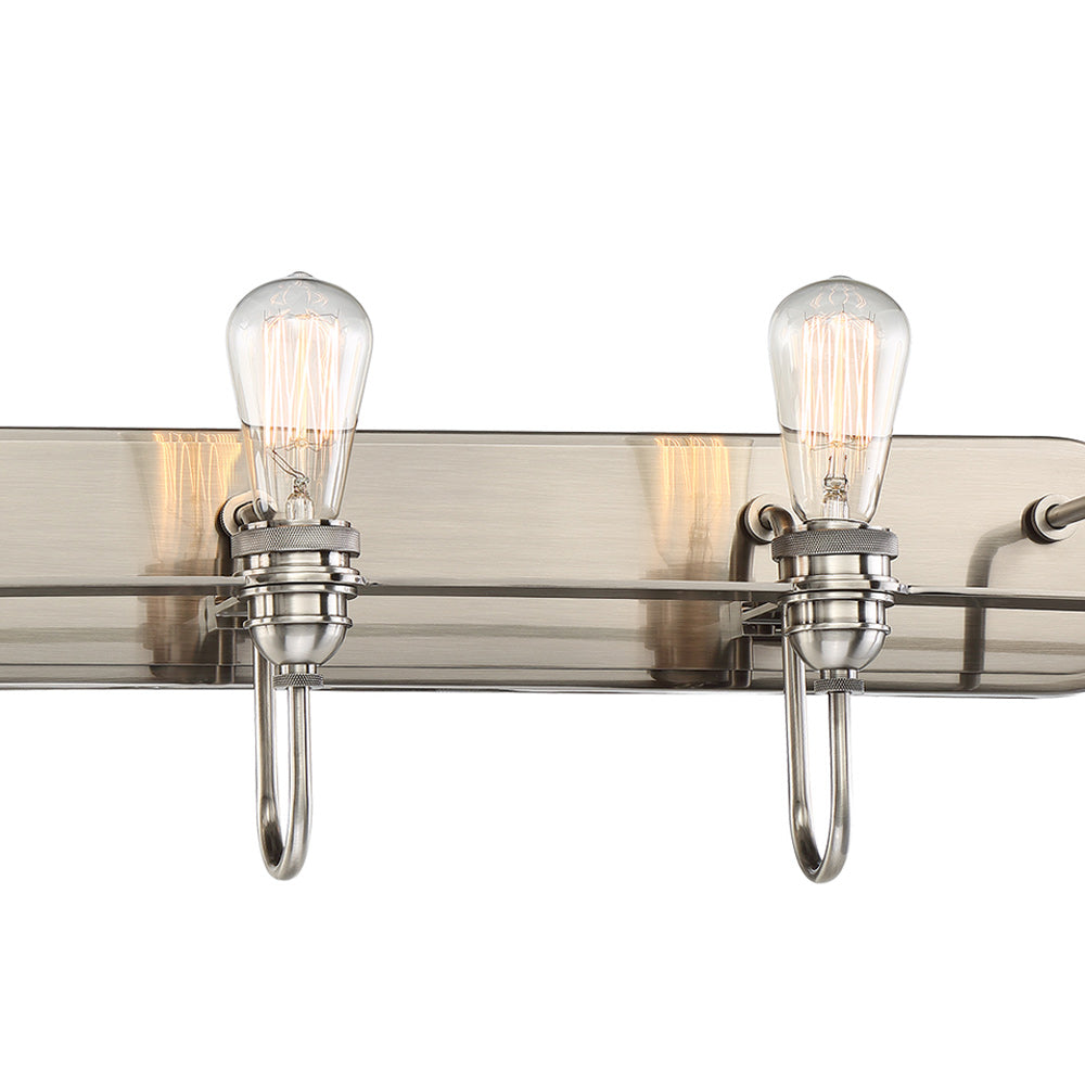 Uptown Edison Bath Vanity Light in Detail.