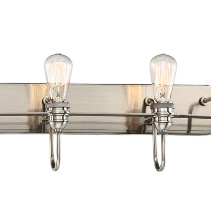 Uptown Edison Bath Vanity Light in Detail.