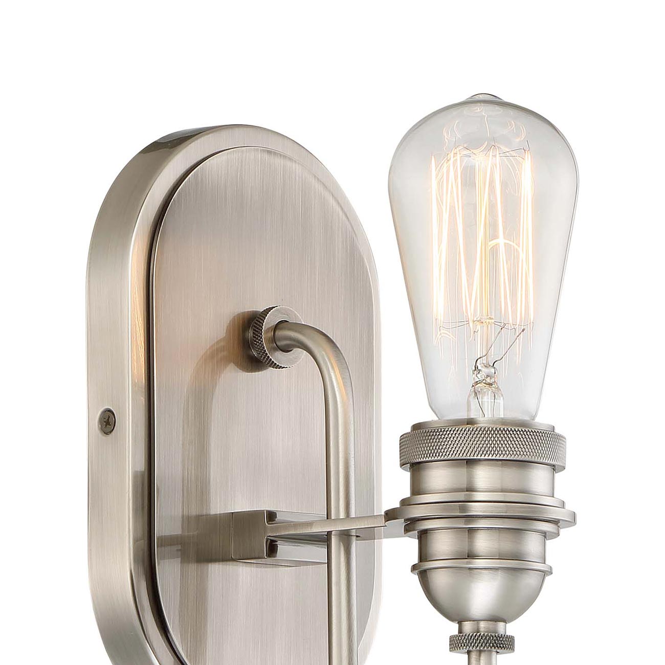 Uptown Edison Bath Wall Light in Detail.