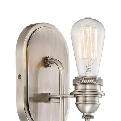 Uptown Edison Bath Wall Light in Detail.