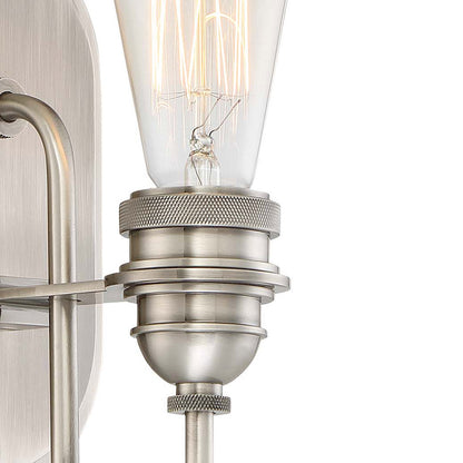 Uptown Edison Bath Wall Light in Detail.