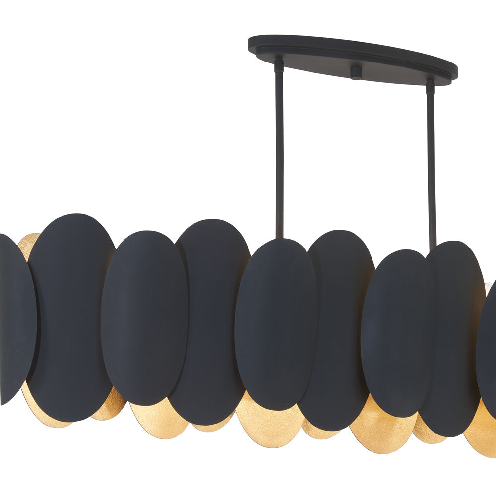 Vailen Linear Pendant Light in Detail.