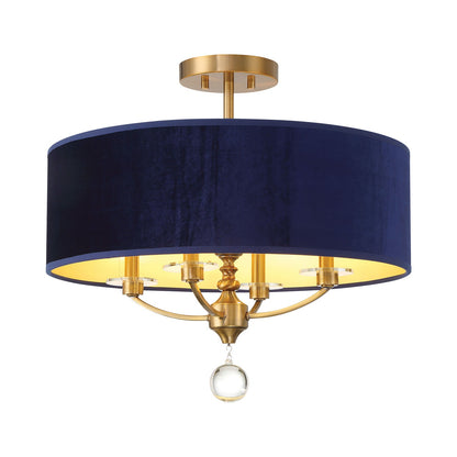 Van Noord Semi Flush Mount Ceiling Light.
