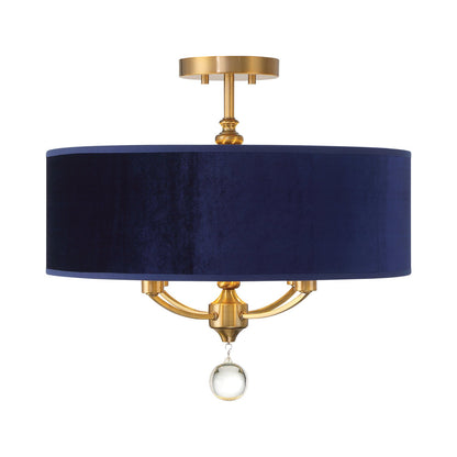 Van Noord Semi Flush Mount Ceiling Light in Detail.