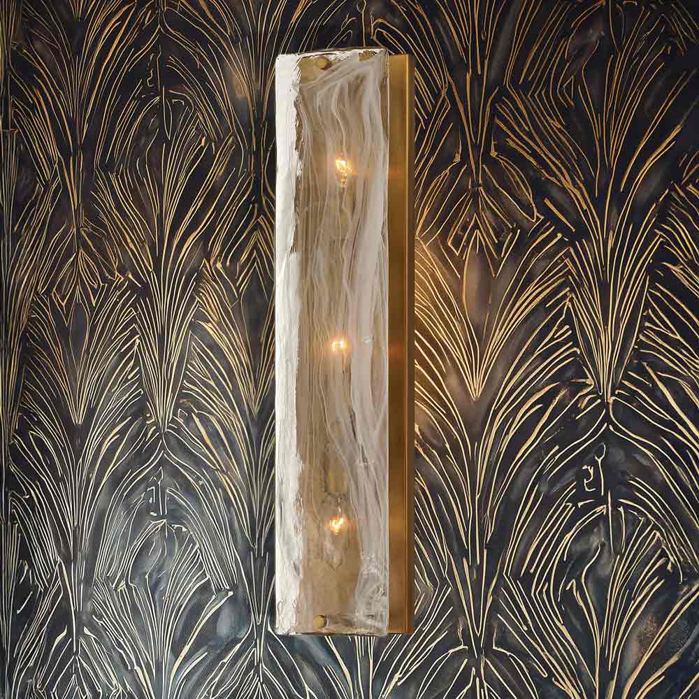 Veil Bath Vanity Light in Detail.