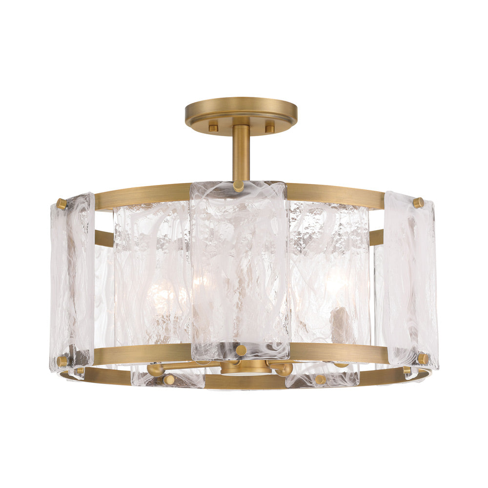 Veil Semi Flush Mount Ceiling Light.