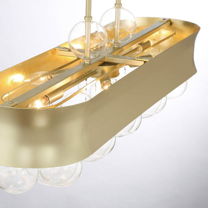 Verdi Linear Pendant Light in Detail.