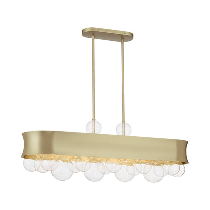 Verdi Linear Pendant Light in Detail.