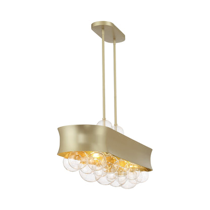 Verdi Linear Pendant Light in Detail.