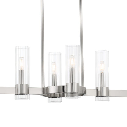 Vernon Place Linear Pendant Light in Detail.