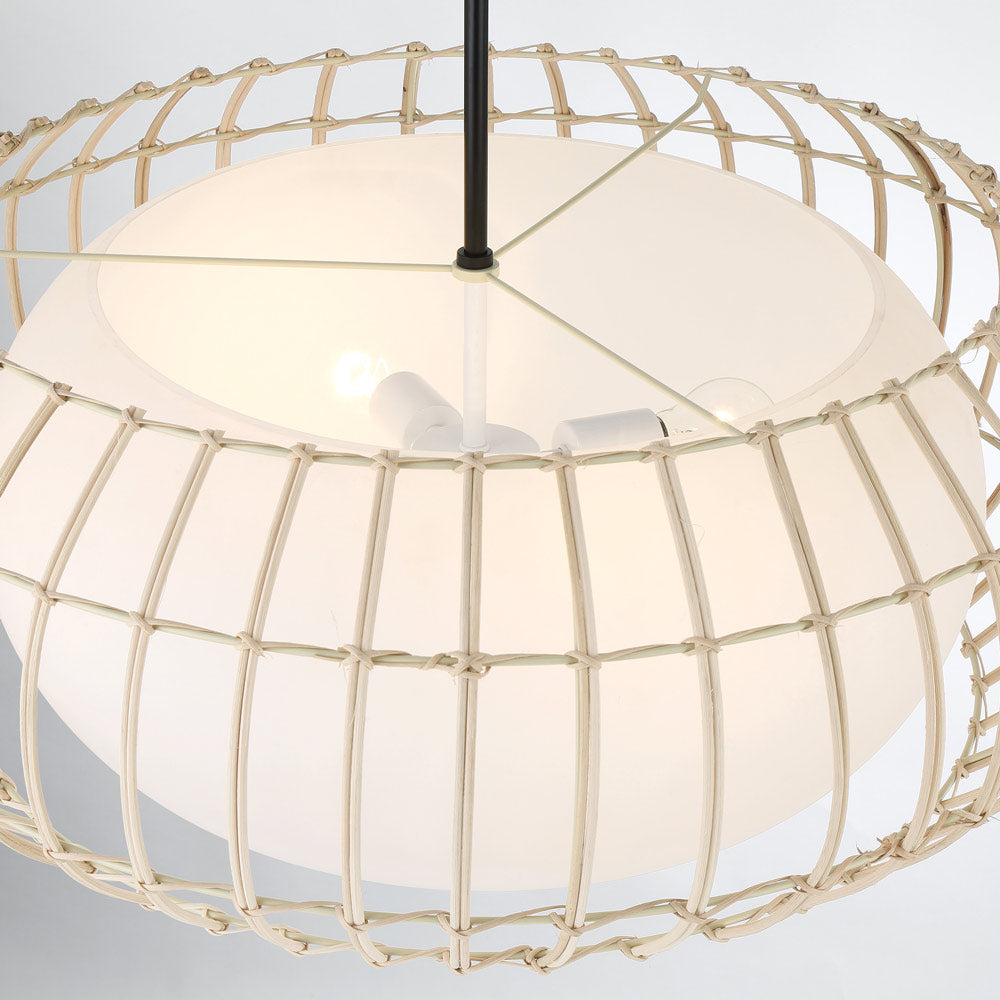 Watermill Multi Light Pendant Light in Detail.