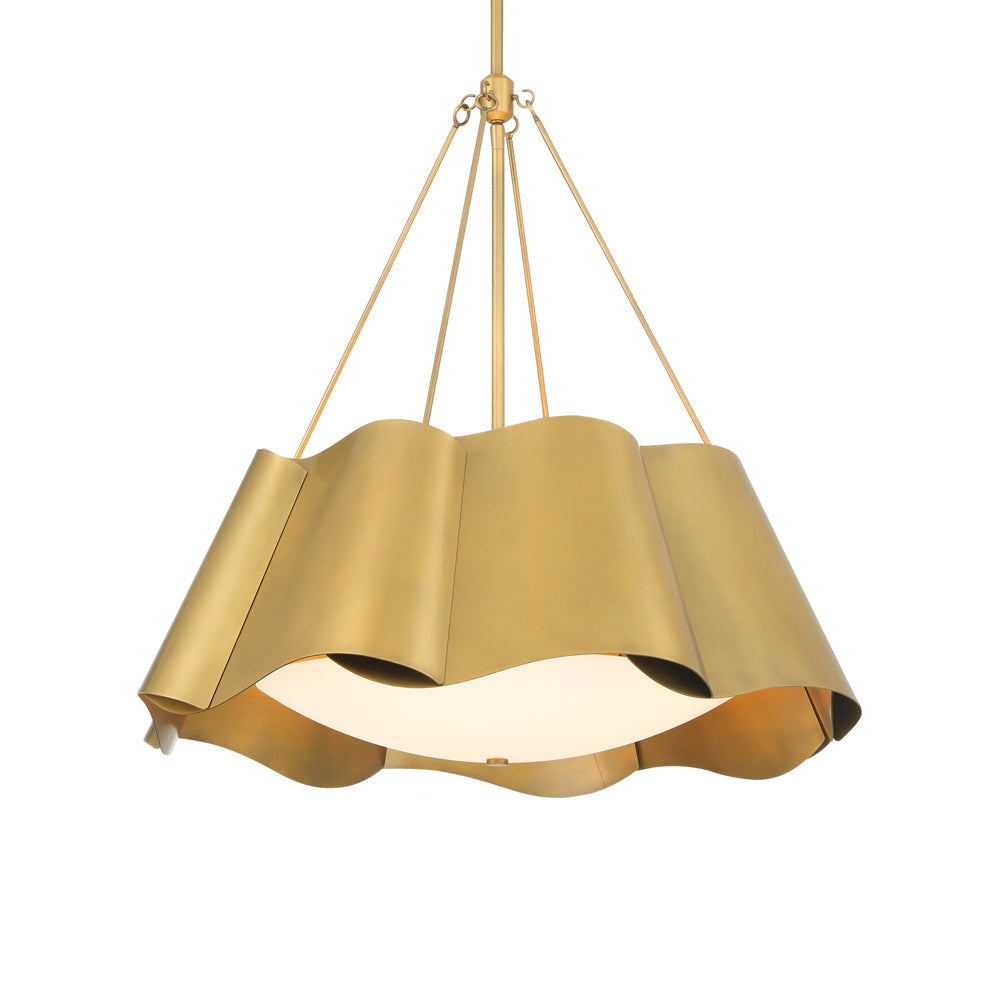Waveform Pendant Light in Detail.