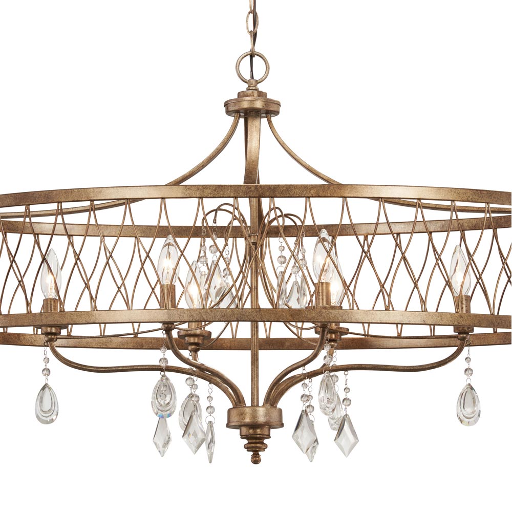 West Liberty Chandelier in Detail.