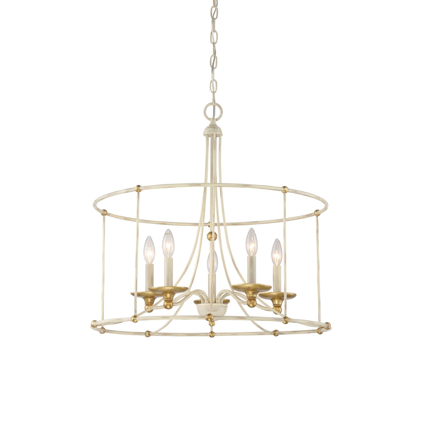 Westchester County Drum Chandelier.