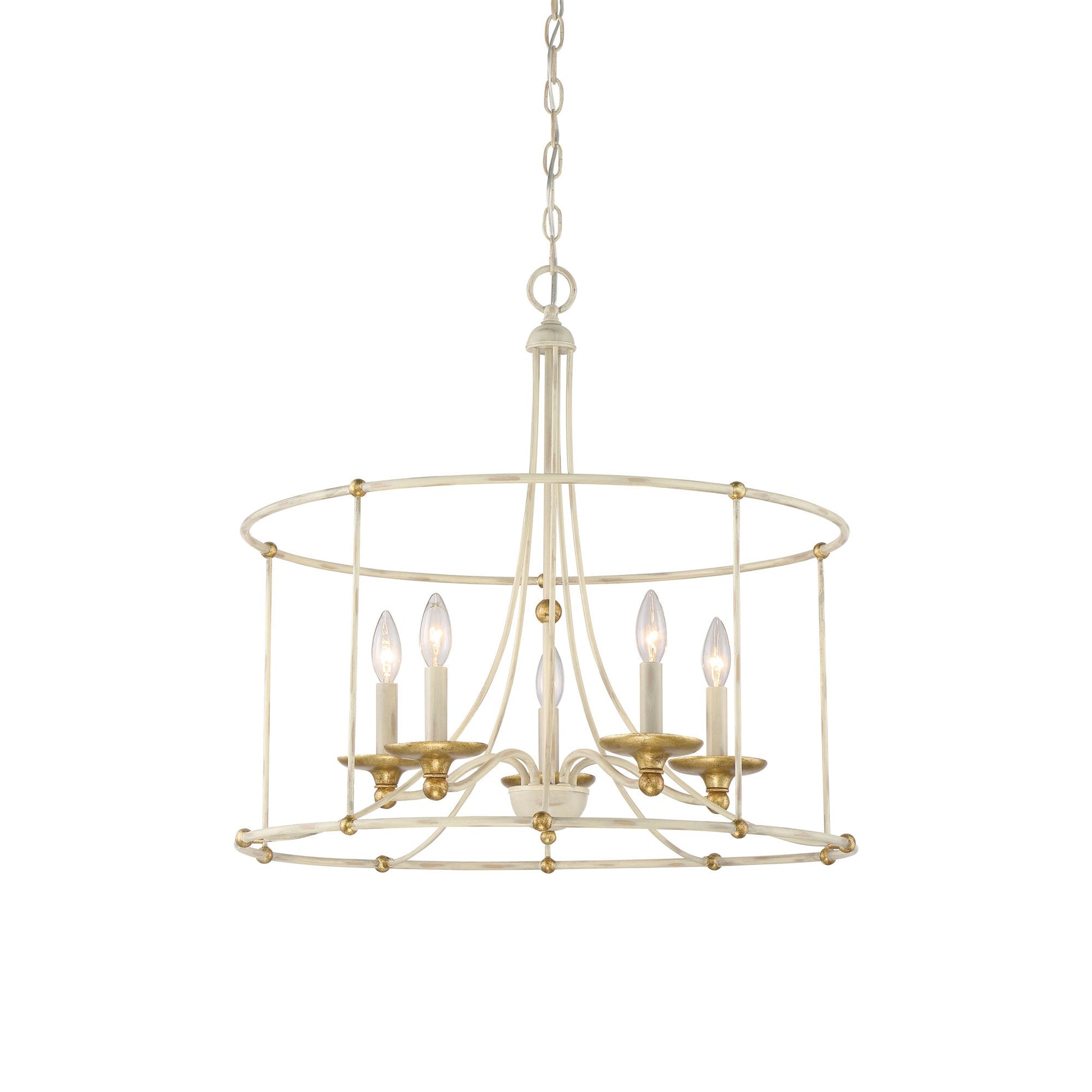 Westchester County Drum Chandelier.