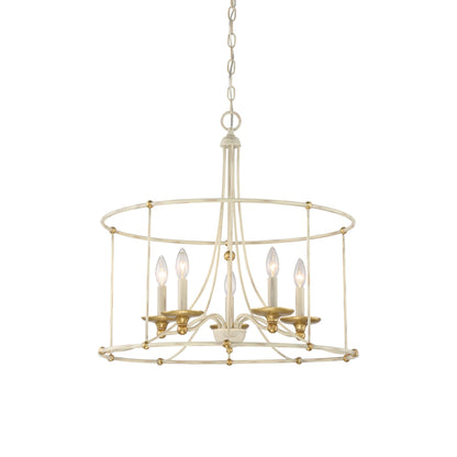 Westchester County Drum Chandelier.