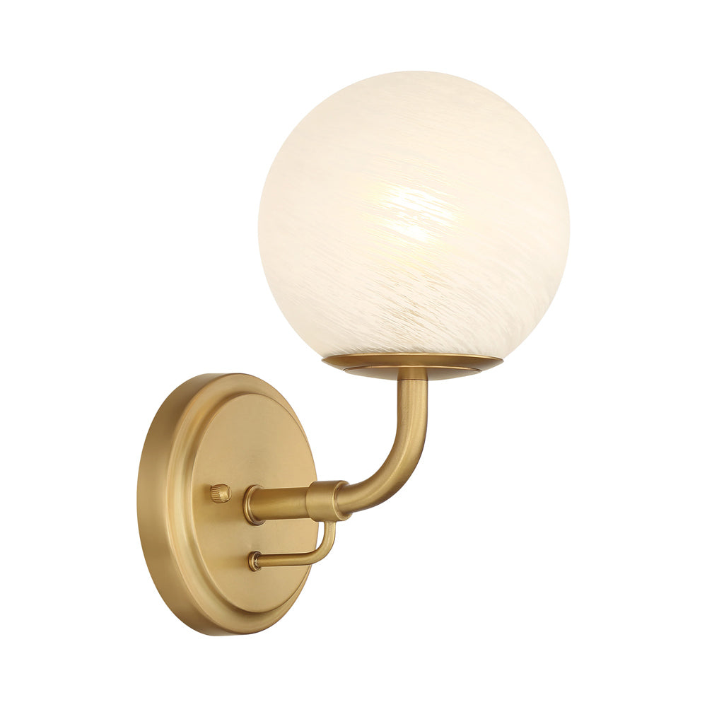 Whitehall Bath Wall Light in Legacy Brass.