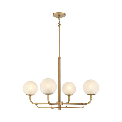 Whitehall Chandelier in Legacy Brass (4-Light).