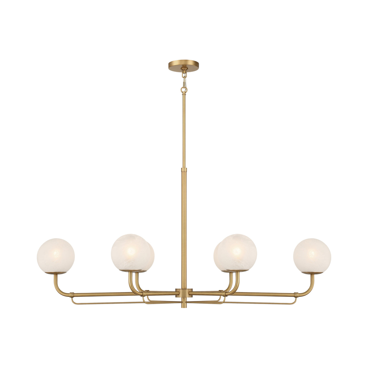 Whitehall Chandelier in Legacy Brass (6-Light).