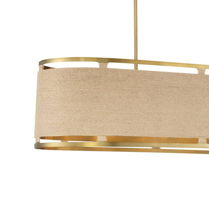 Windward Passage Linear Pendant Light in Detail.
