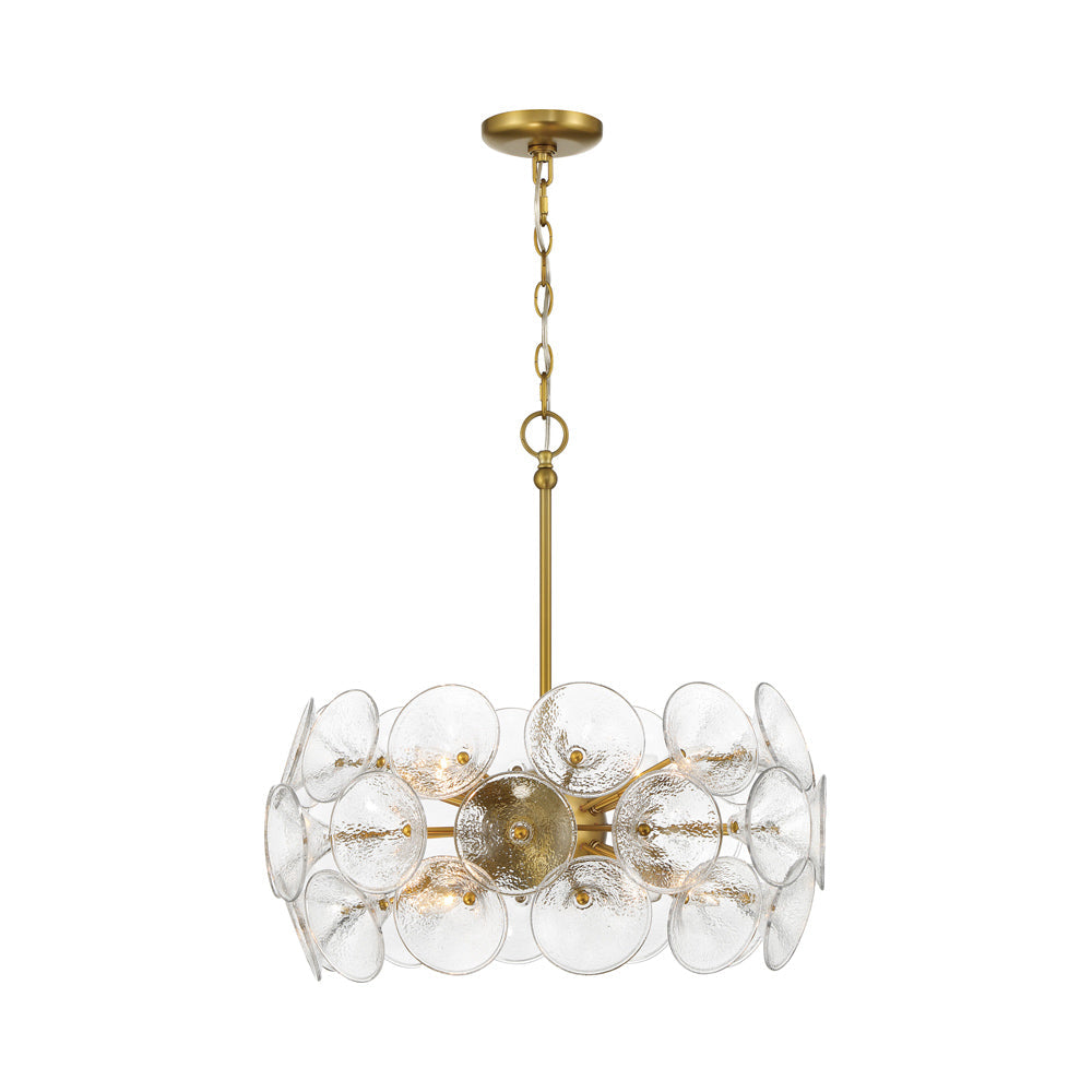 Winter Chandelier in Detail.