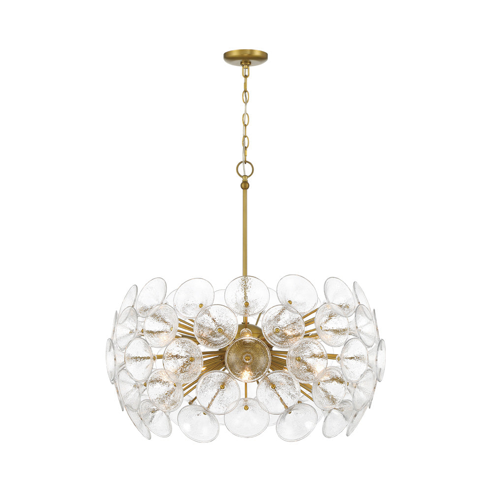 Winter Chandelier in Detail.