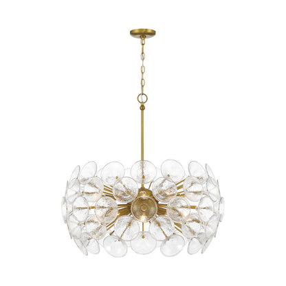 Winter Chandelier in Detail.